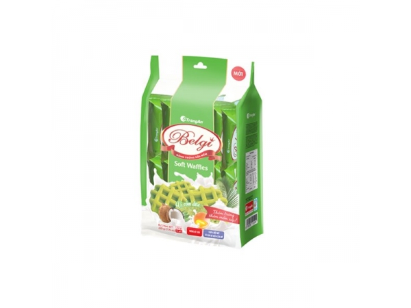 BELGI - SPRING RICE & COCONUT FLAVOUR SOFT WAFFLE 230G